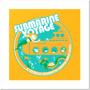 Submarine Voyage (classic colors) Posters and Art